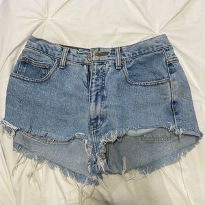 American Eagle Size 6 Petite Denim Shorts